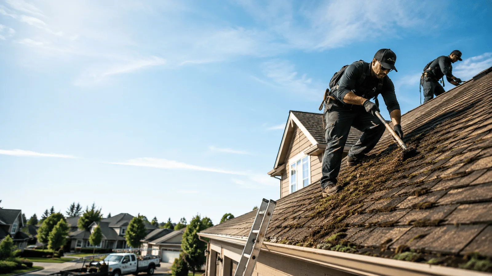 Roof Moss Removal in Dexter, NM near me